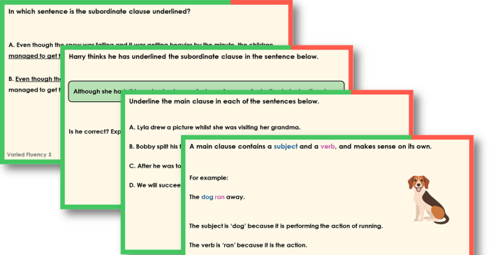 Clauses worksheet grade curated reviewed lessonplanet lesson planet